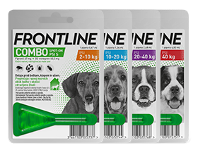 Frontline Combo dog